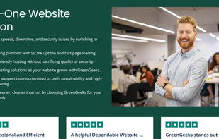 GreenGeeks screenshot 1