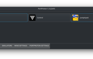 PortProton screenshot 1