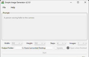 Simple Image Generator screenshot 1