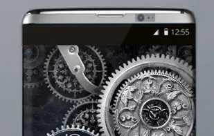 Black Clock Live Wallpaper screenshot 1