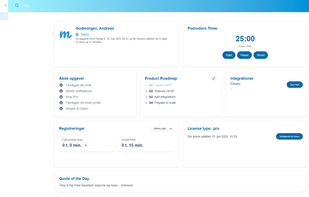 Mortimer Time Tracker screenshot 1