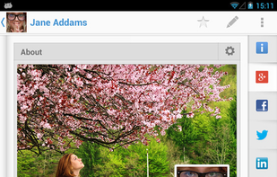 Contacts + screenshot 2