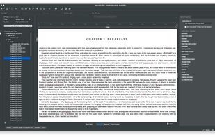 BlueGriffon® editing an EPUB 3.1 version of Melville's Moby Dick