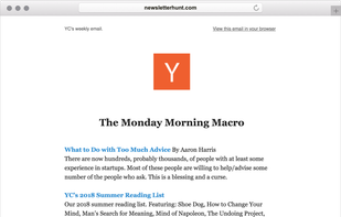 NewsletterHunt screenshot 1