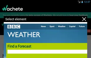 Wachete screenshot 2