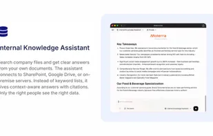 Internal Knowledge Assistant