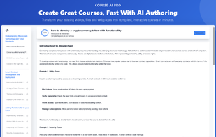 Course AI Pro screenshot 1