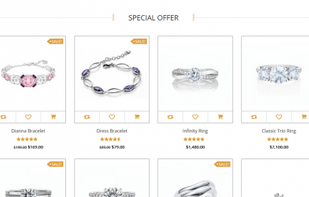 JewelUX Jewelry WordPress Theme screenshot 1