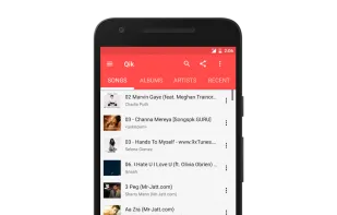 Qik Music Player -Audio Player screenshot 2