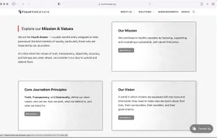 Fourth Estate® Mission and Vision