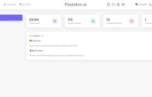 Pastebin.ai: Pastebin.ai is a simple and efficient pastebin for mainly ...