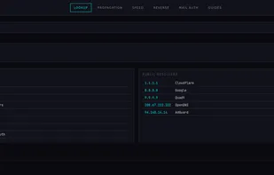 DNSRecon screenshot 1
