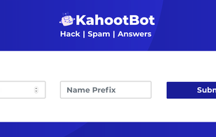 Kahoot Bot screenshot 1