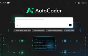 Autocoder screenshot 1