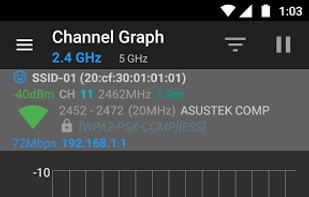 WiFi Analyzer - VREM screenshot 3