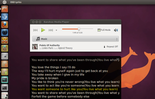 OSD Lyrics screenshot 1