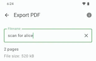 FairScan screenshot 2