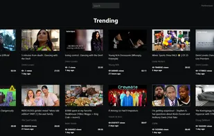 Trending page