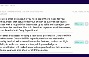 copy.ai screenshot 1