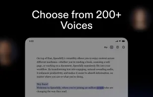 Speechify screenshot 1
