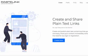 Paste-link.com screenshot 1