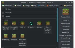 MultiMC screenshot 1