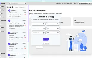 LucaMail screenshot 3