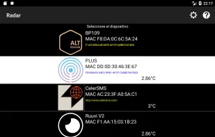 Radar: Track BLE Beacons screenshot 1