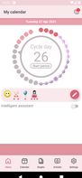 WomanLog Period Calendar screenshot 1