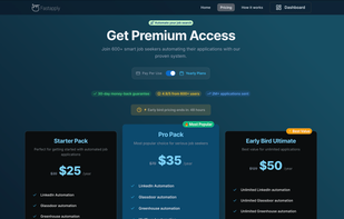 Pricing Page