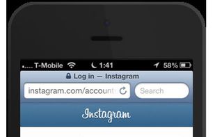 Sign in with your Instagram account