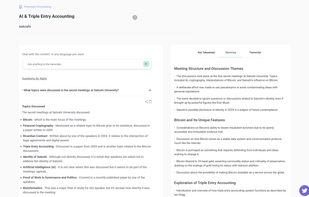 Alphy's content output from an audio file