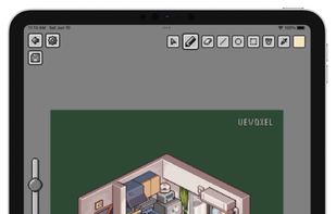 Pixquare - Pixel Art Editor screenshot 1