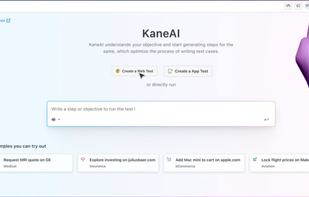 KaneAI screenshot 1