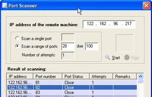 Port scanner