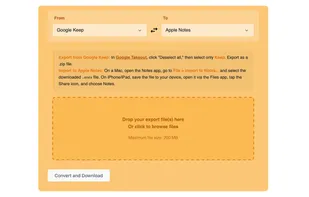 Notes Migrator screenshot 1