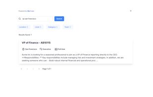 Job Search Engine