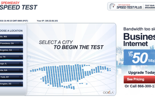 Speakeasy Speed Test screenshot 1