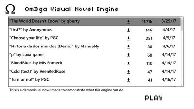 Visual Novel Engine screenshot 1