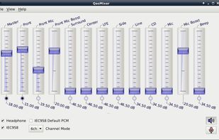Default mixer view