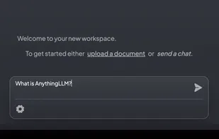 AnythingLLM screenshot 1