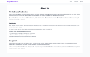 Skype Alternative Directory screenshot 2