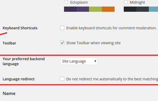 MultilingualPress screenshot 1