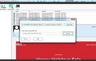 MailsSoftware MBOX to PST Converter screenshot 2