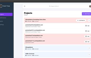 UptimeTea screenshot 1