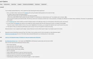 Relevanssi screenshot 1