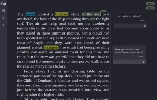 You can add comments, highlights, format text, and more. Collaboration is easy and importing suggested edits is simple.