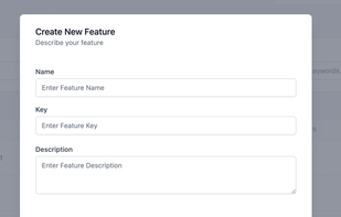 Create A New Feature