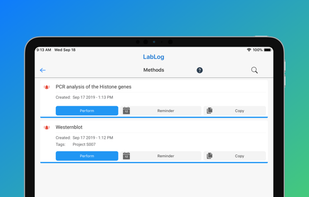 LabLog screenshot 3