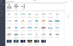 Edraw OrgCharting Built-in Templates